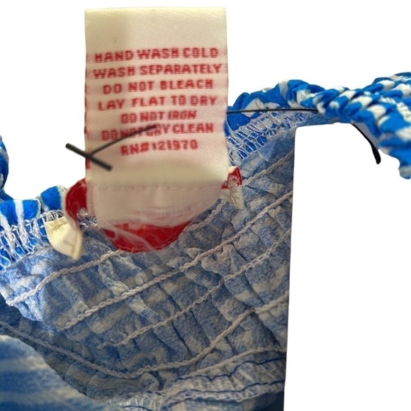 NWT Flying Tomato Geo Print Off Shoulder High Low Maxi Dress SZ S - Picture 7 of 7